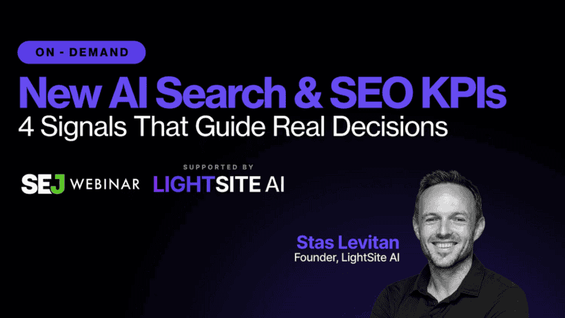 Expert Playbook, 4 Actionable AI Search KPIs That Drive Real Decisions, Webinar
