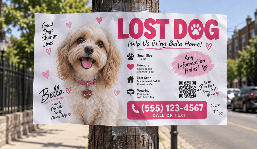 Lost dog or lost designer, the hilarious identity mix-up that changed a life
