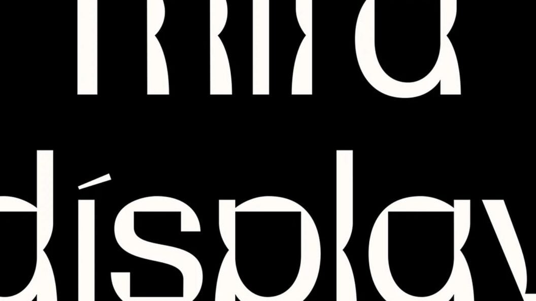 Mira Display by Mira Mayne, Bold, Refined Display Typeface for Standout Brands
