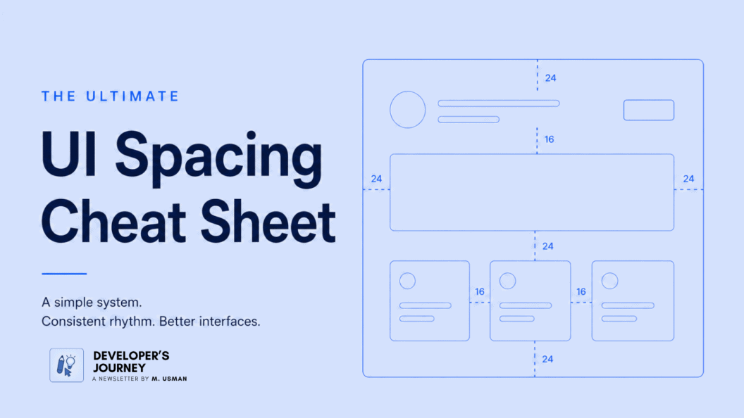 UI Spacing Playbook, 18 Precision Rules for Margin, Padding and Pixel-Perfect Interfaces