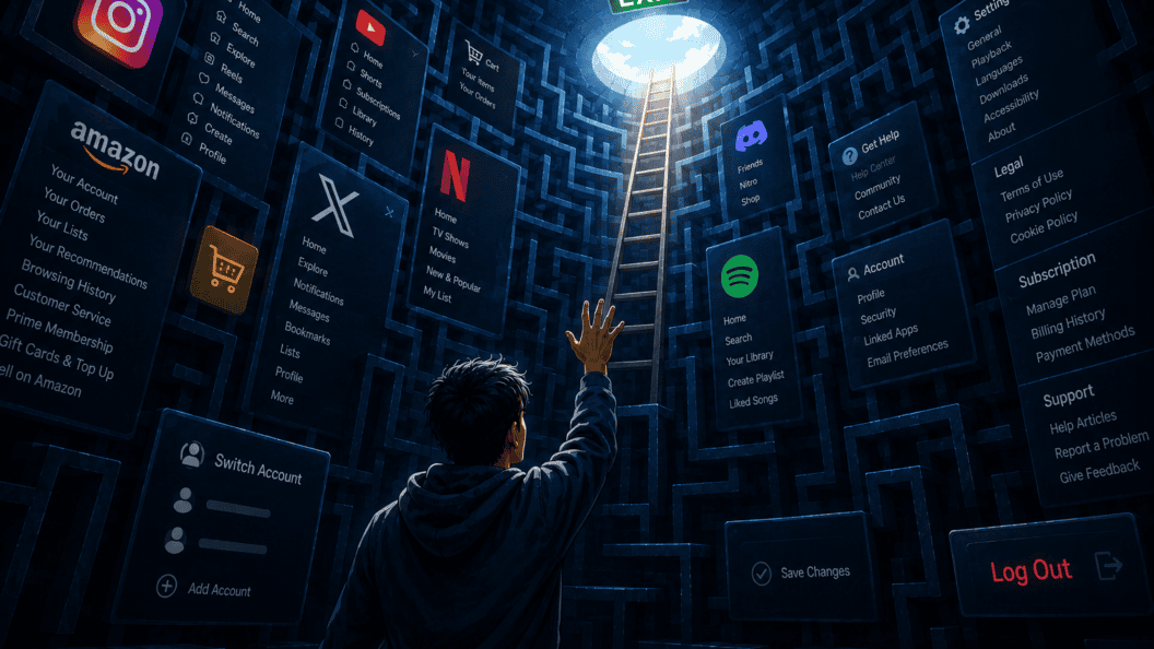 Why Big Tech Hides the Log Out Button, and How You Can Reclaim Control