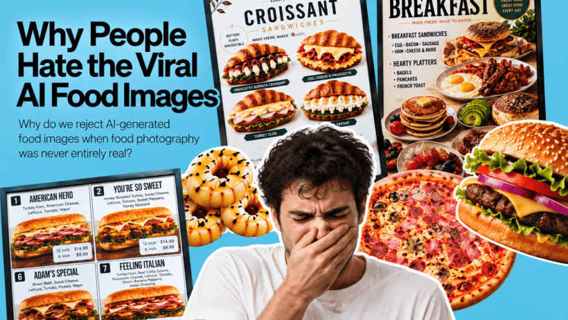 Why brand experts say viral AI food images repel customers, the marketing mistake behind them