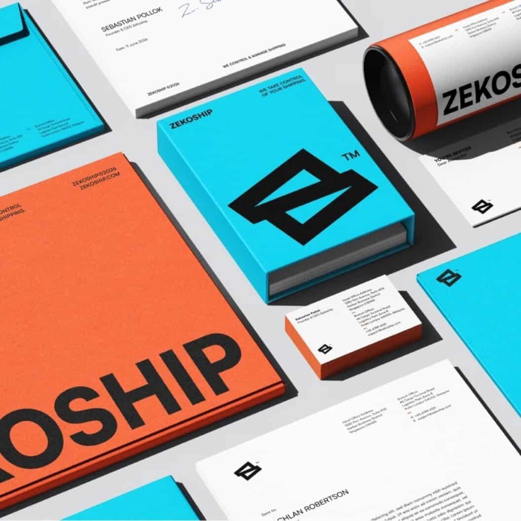 ZEKOSHIP Brand Identity Case Study, Rokeya Akter's Bold Strategy for Standout Visuals