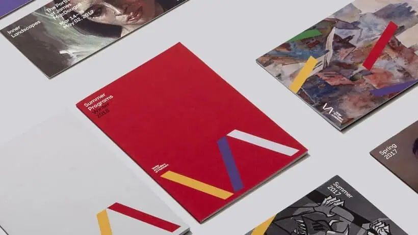 How Underline Studio rebranded Varley Art Gallery, a bold visual identity case study