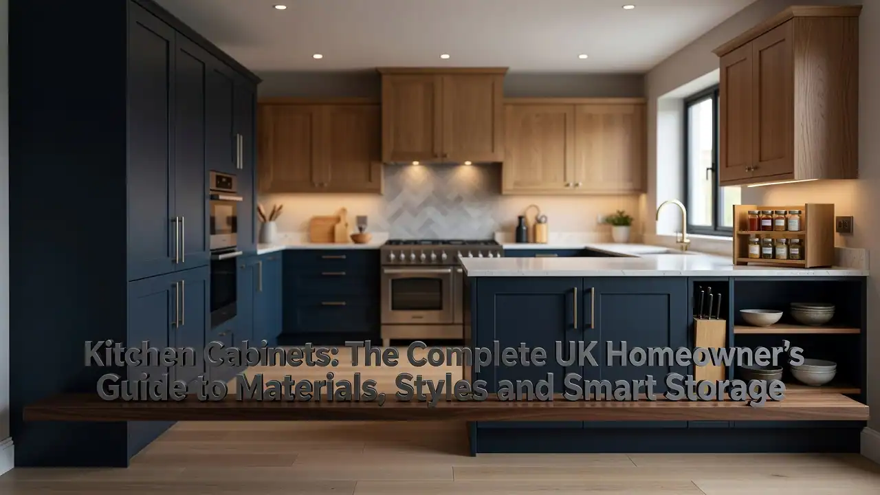 Kitchen Cabinets: The Complete UK Homeowner’s Guide to Materials, Styles and Smart Storage