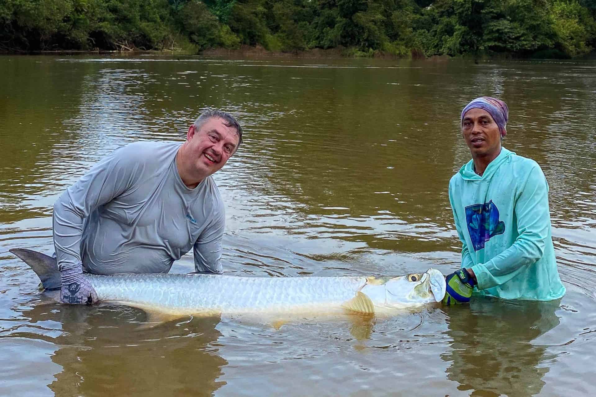 Central America fishing for tarpon in Costa Rica