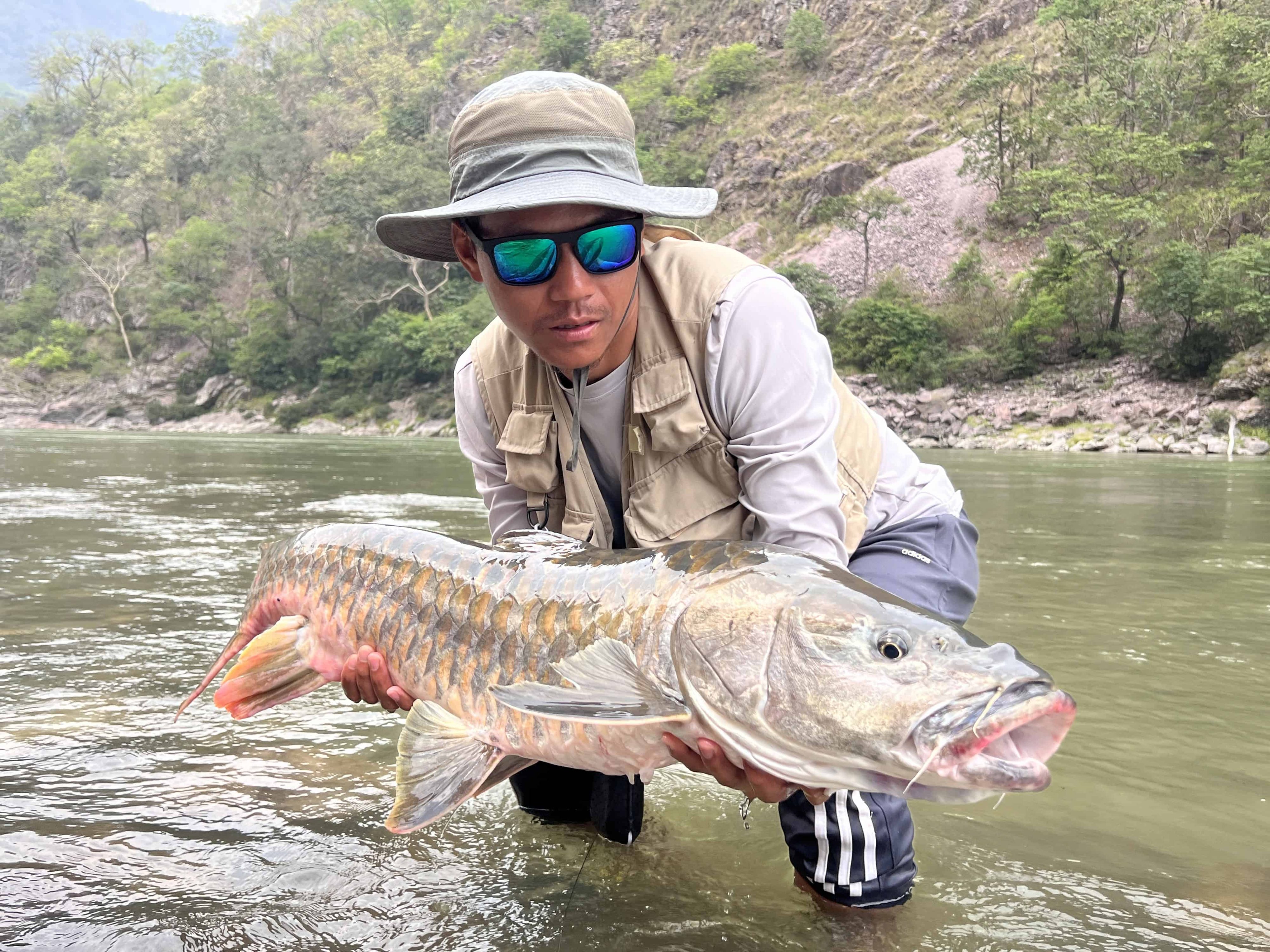 Golden Mahseer fishing in Bhutan
