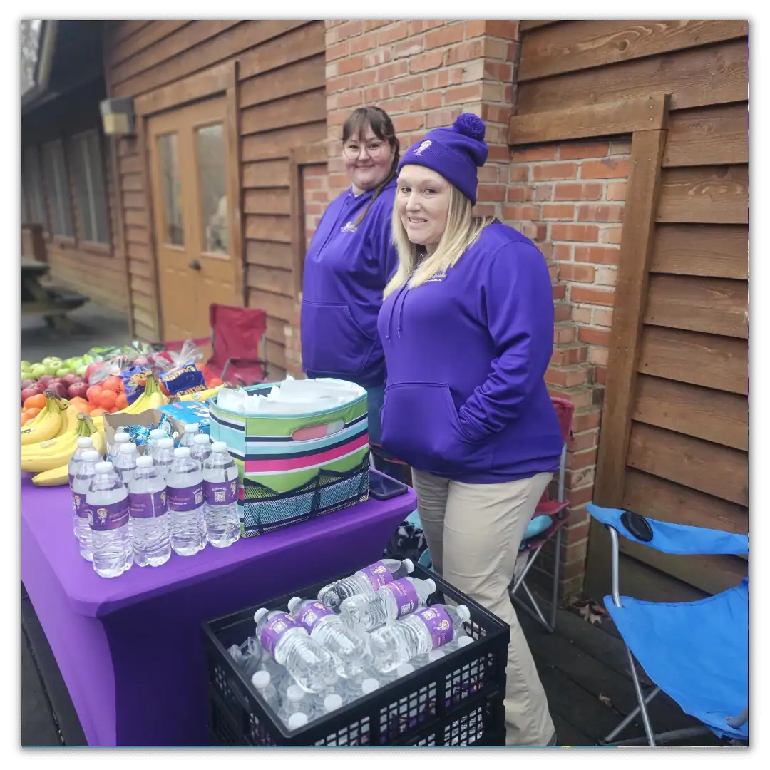 Community-Event-Dino-Run-Home-Heroes-Food-Table