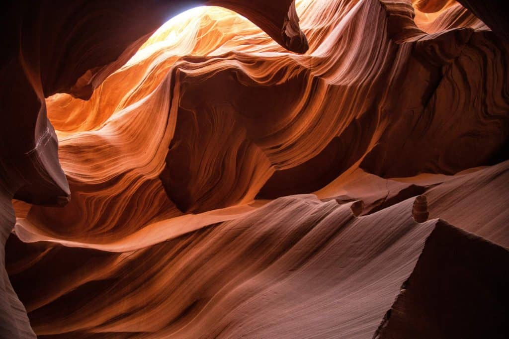 ANTLOPE CANYON ROCK FORMATION FOR LAW FIRM WEBSITE.