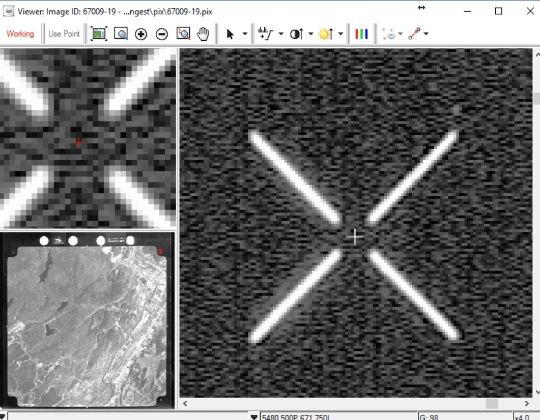 fiducial point marking