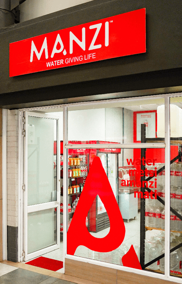 MANZI Water opens two additional outlets in Gauteng.