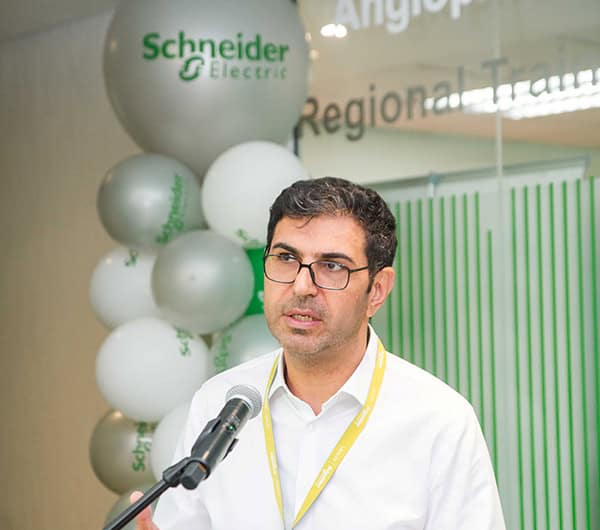 Suleyman Aydemir, vice president, services, Middle East and Africa at Schneider Electric.