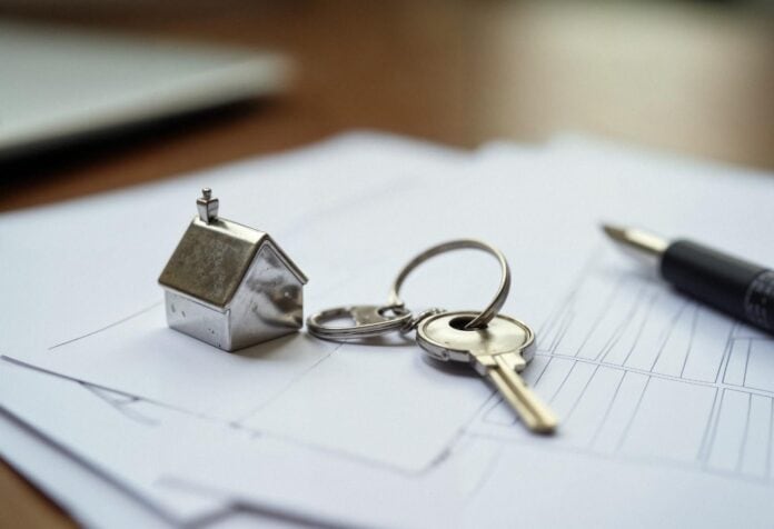 house with keys