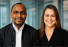 Simon Gathua and Leigh-Ann Revill (1)
