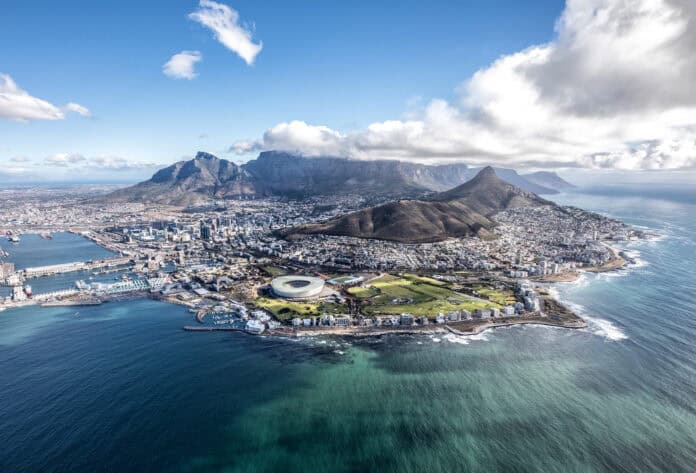 Stunning aerial shots of the iconic city of Cape Town, South Africa. Taken shortly before the arrival of the Volvo Ocean Race fleet. Photo by Ainhoa Sanchez/Volvo Ocean Race. 23 November, 2017