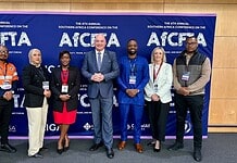 Alderman James Vos, Mayoral Committee Member for Economic Growth with (from Left) Dr Vusumuzi Sibiya (South Coast Tourism and Investment Enterprise), Soraya Mohideen1