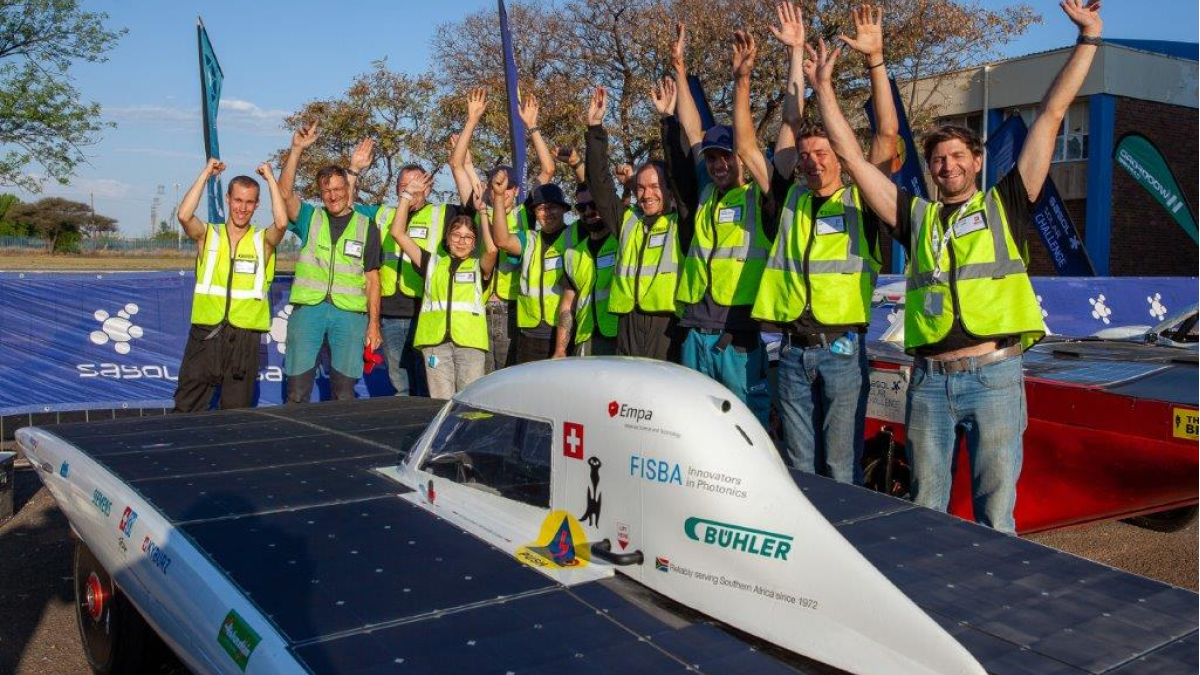 Bühler’s Solar Energy Racers take second place in Sasol Solar Challenge