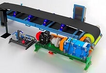 BMG's integrated drive technology for belt conveyors and feeders