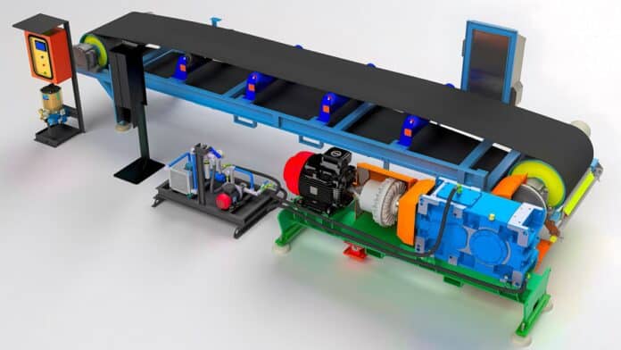 BMG's integrated drive technology for belt conveyors and feeders