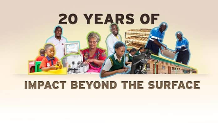 Exxaro celebrating 20 years of building resilient communities