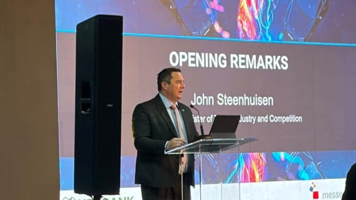 Deputy Minister John Steenhuisen delivers opening address at Automechanika Johannesburg 2026