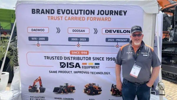 Earthmoving equipment South Africa: DISA delivers end-to-end DEVELON solutions