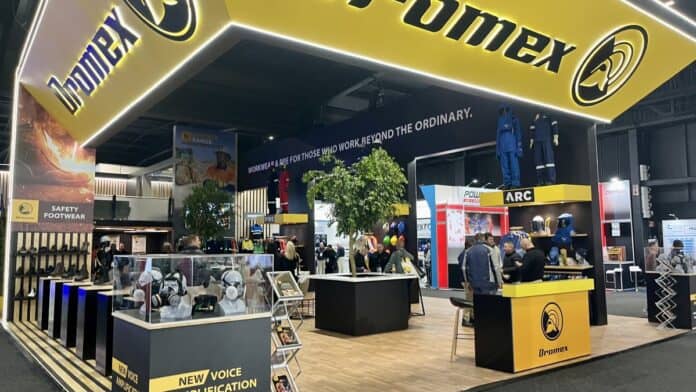 DROMEX stand at Electra Mining Africa 2026