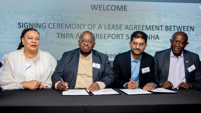 TNPA and Freeport Saldanha sign landmark lease agreement