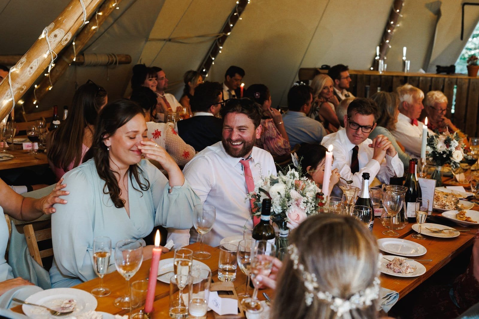 bodkin house wedding | cotswolds wedding marquee | London wedding photographer Lauren Squire Photography