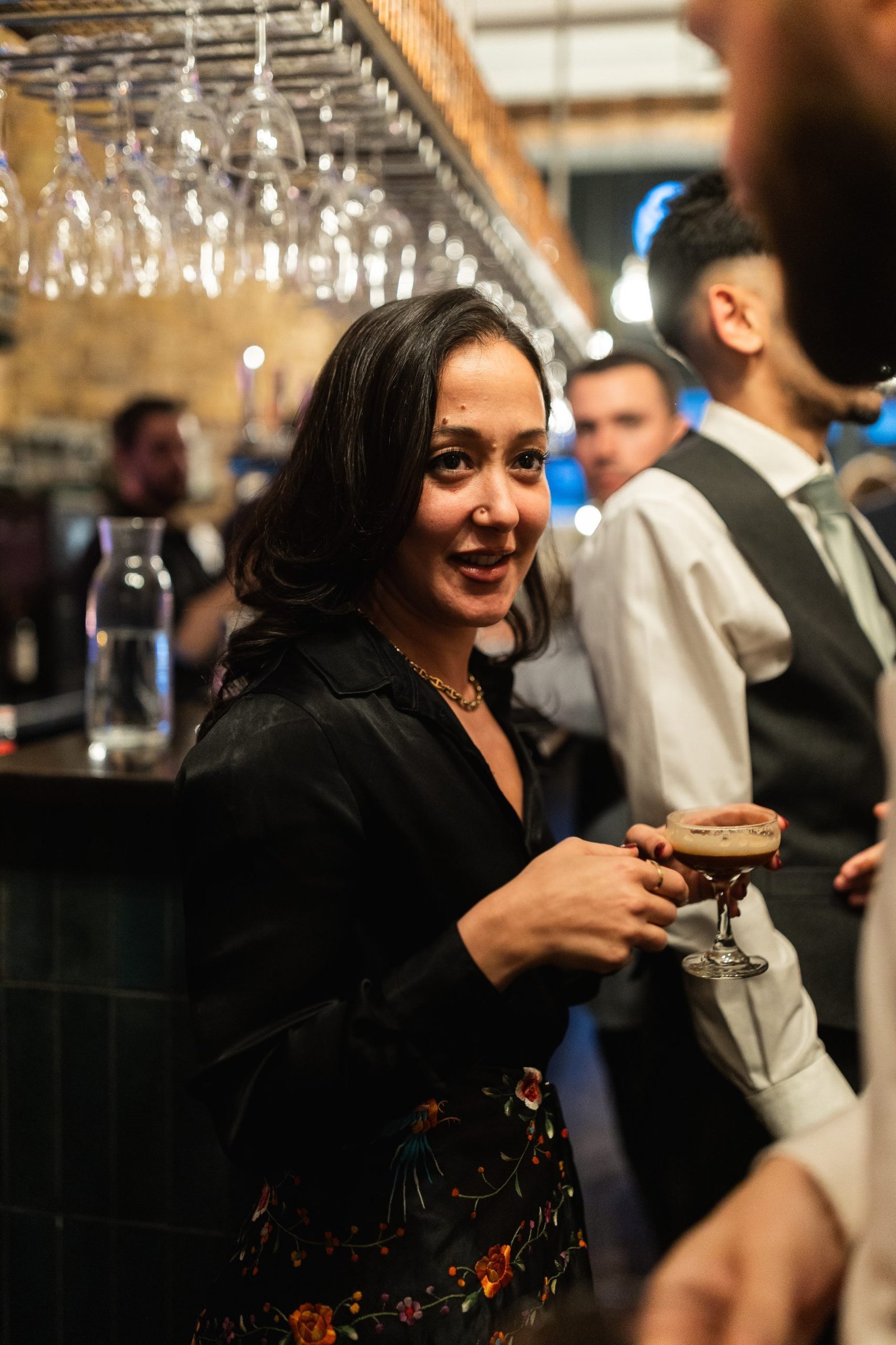 Wedding reception venue The Hackney for a stylish wedding in East London UK - London wedding photographer Lauren Squire