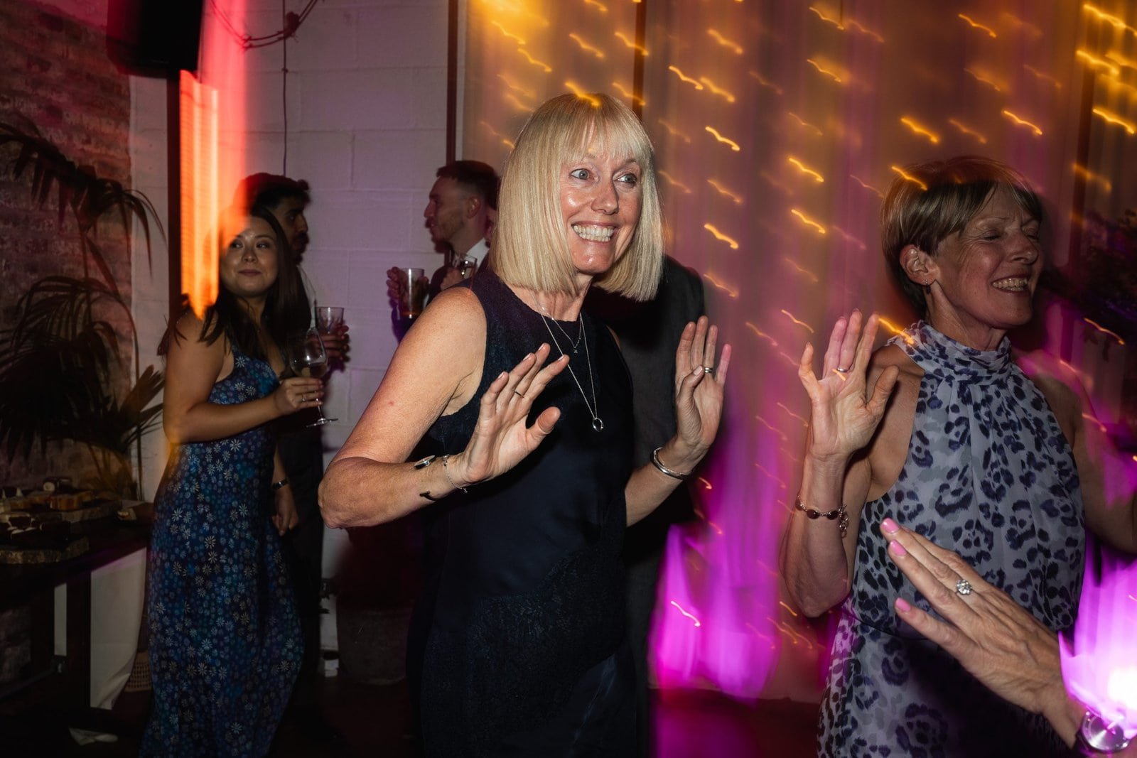 Wedding reception venue The Hackney for a stylish wedding in East London UK - London wedding photographer Lauren Squire