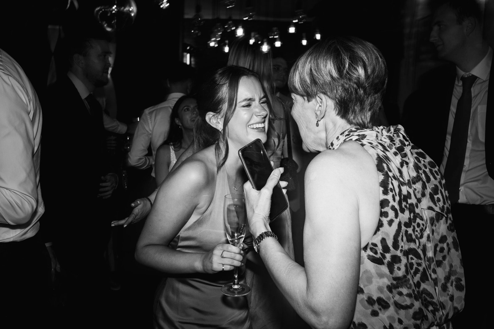 Wedding reception venue The Hackney for a stylish wedding in East London UK - London wedding photographer Lauren Squire