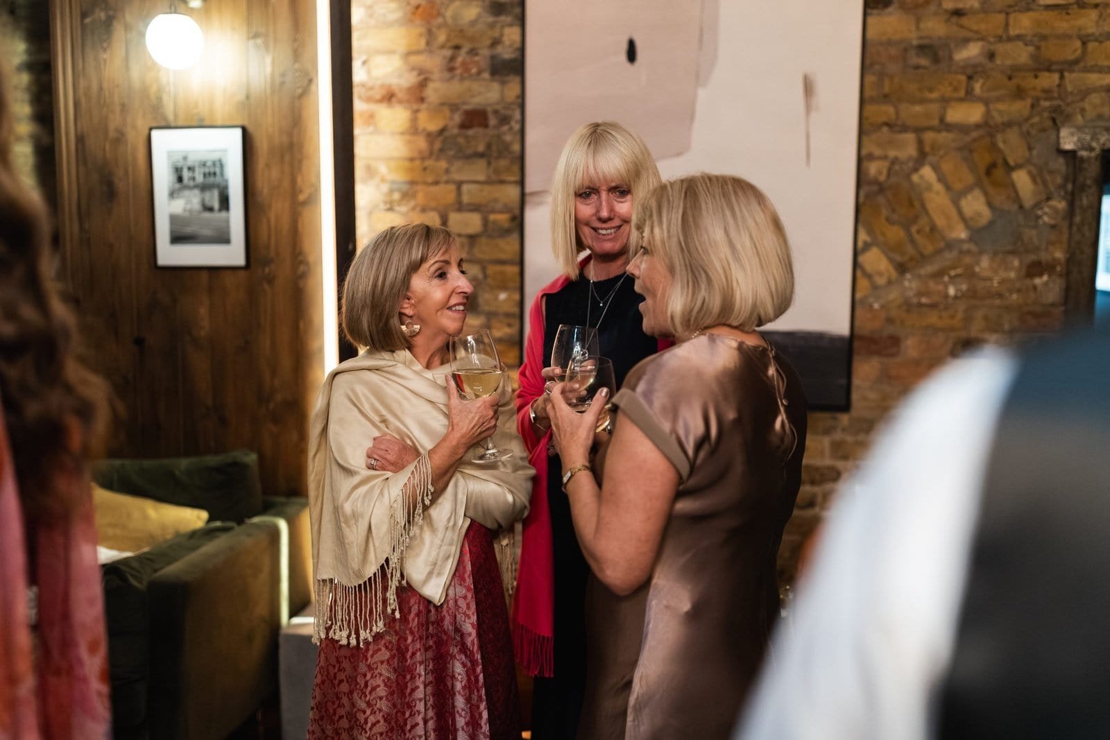 Wedding reception venue The Hackney for a stylish wedding in East London UK - London wedding photographer Lauren Squire
