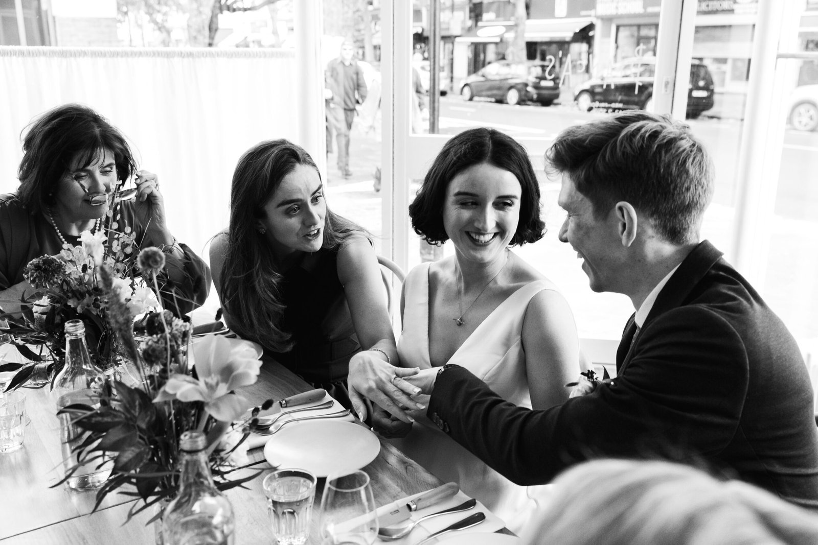 Clissold House Wedding photography for intimate London wedding in Autumn