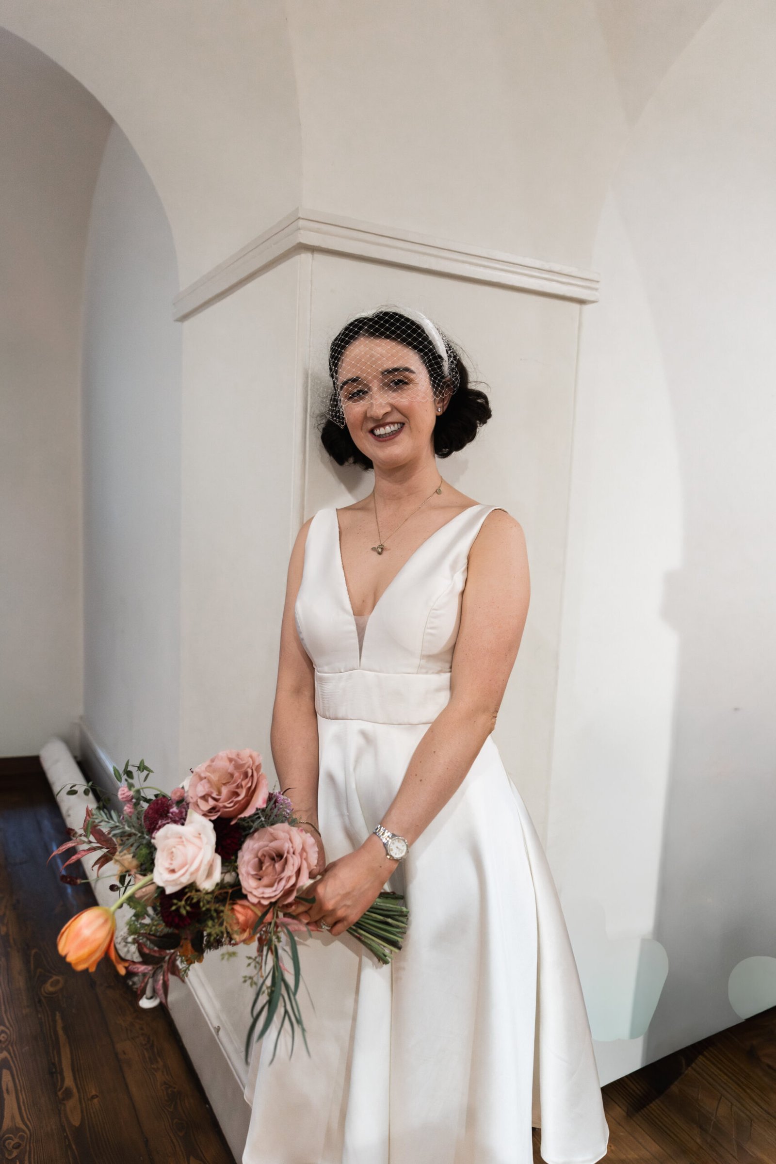 Clissold House Wedding photography for intimate London wedding in Autumn