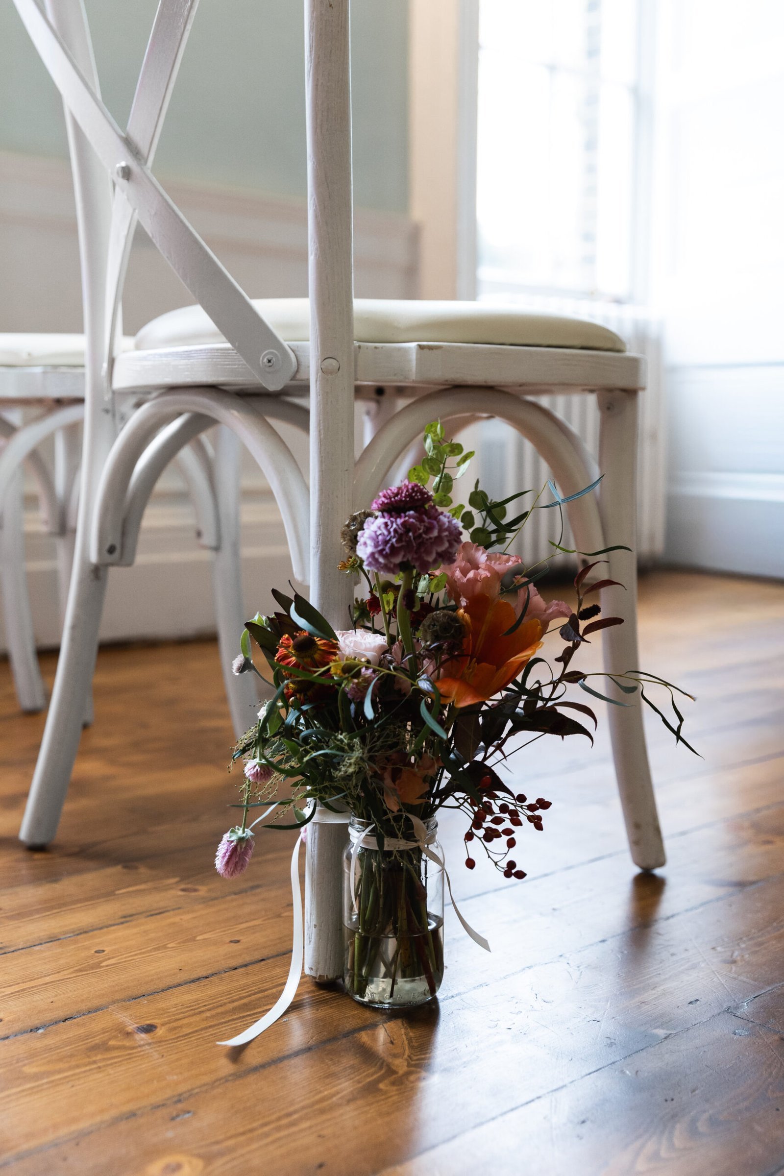 Clissold House Wedding photography for intimate London wedding in Autumn