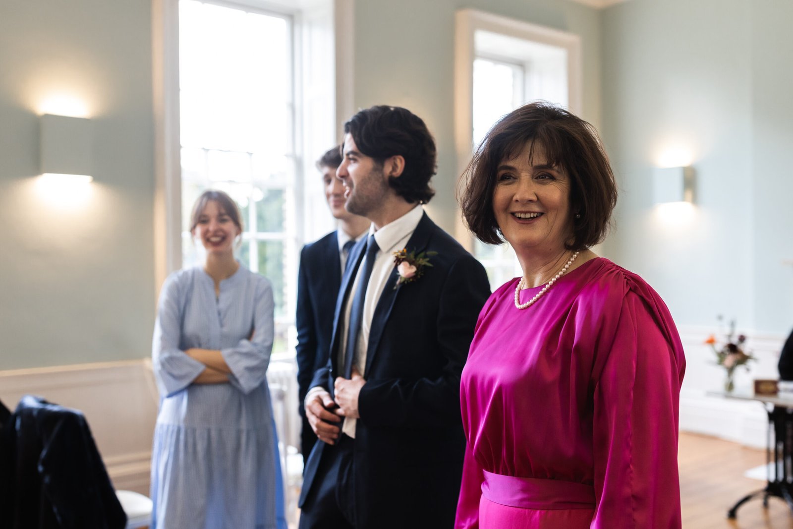 Clissold House Wedding photography for intimate London wedding in Autumn
