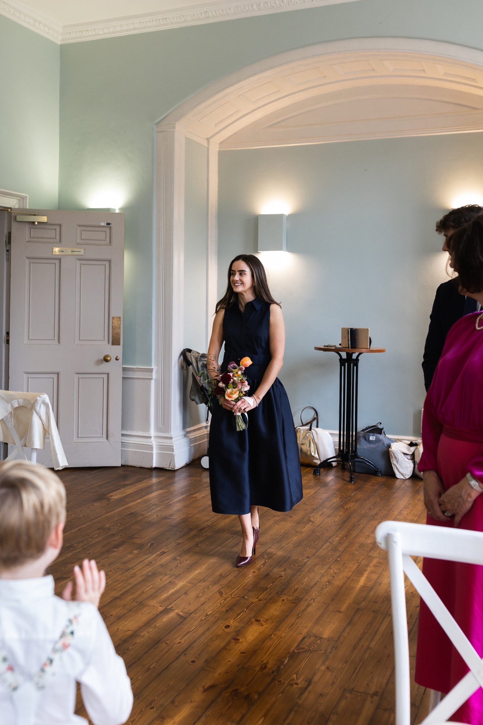 Clissold House Wedding photography for intimate London wedding in Autumn