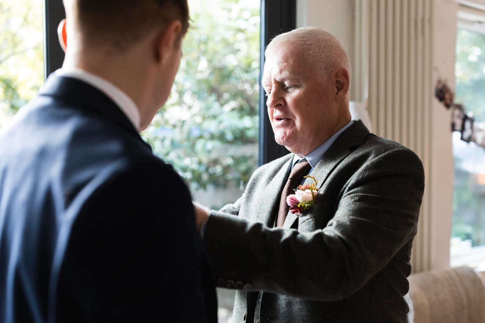 Clissold House Wedding photography for intimate London wedding in Autumn