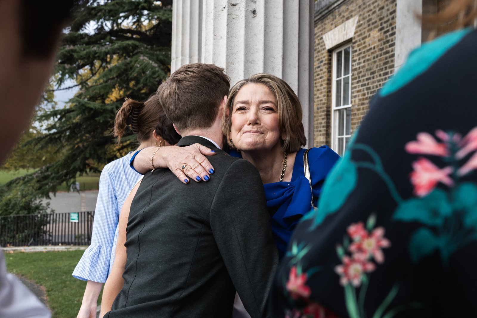Clissold House Wedding photography for intimate London wedding in Autumn