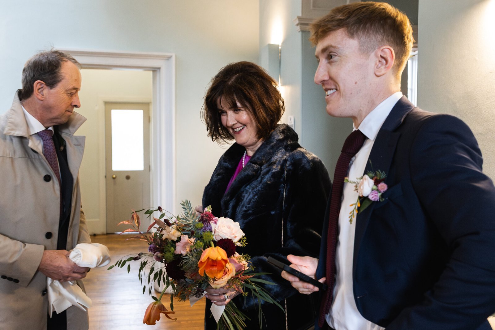 Clissold House Wedding photography for intimate London wedding in Autumn