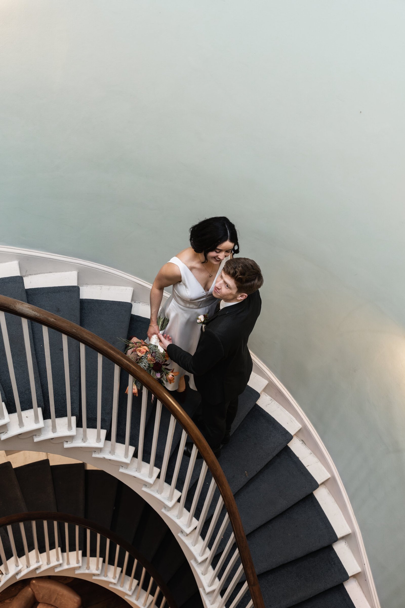 Clissold House Wedding photography for intimate London wedding in Autumn