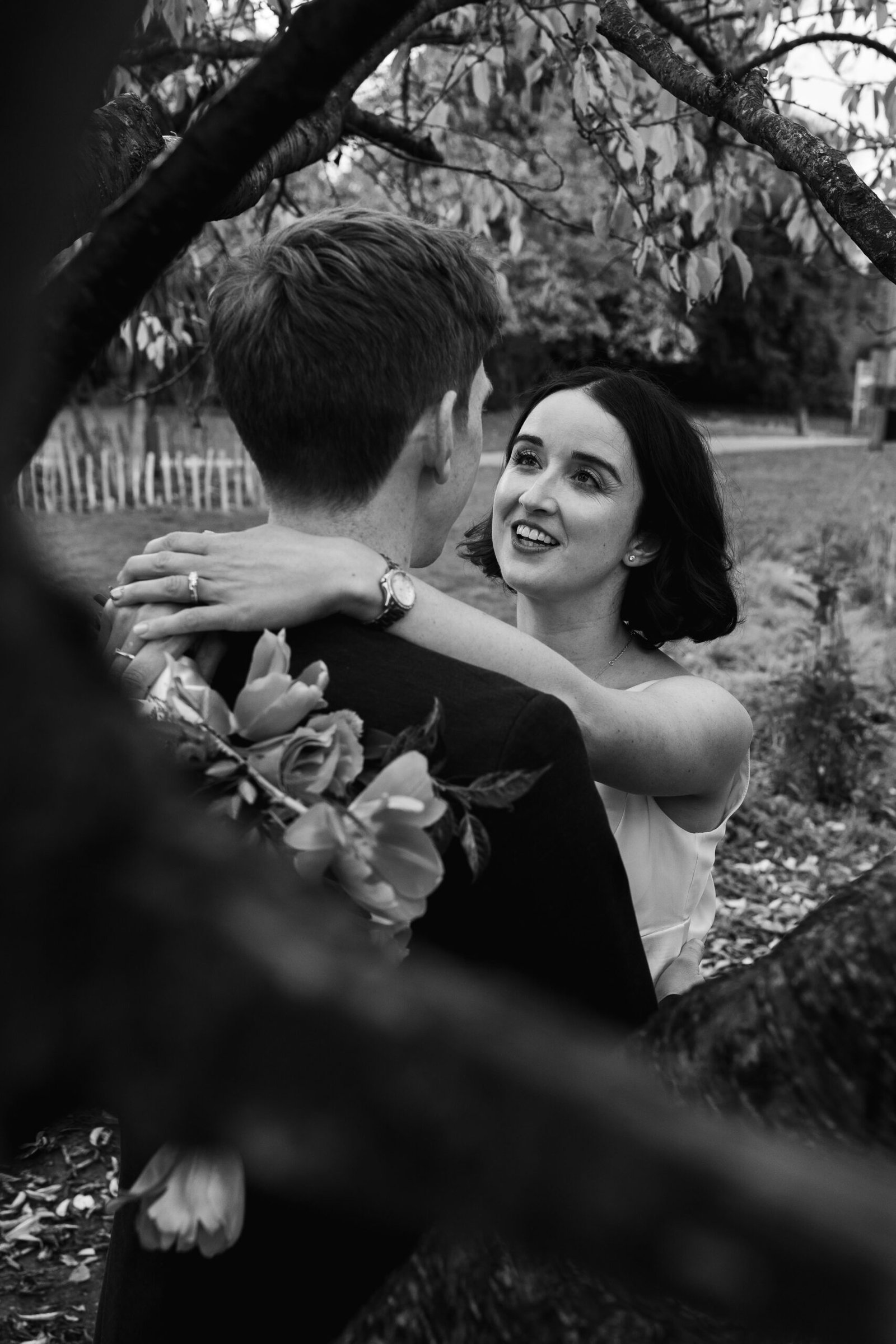 Clissold House Wedding photography for intimate London wedding in Autumn
