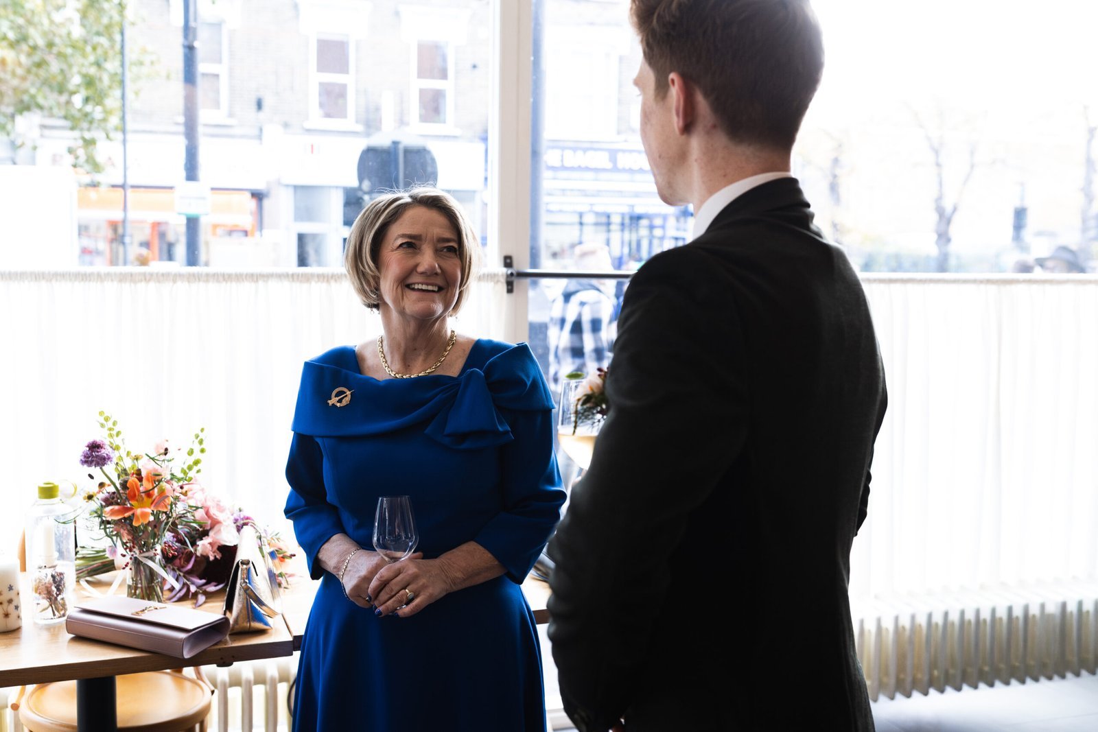 Clissold House Wedding photography for intimate London wedding in Autumn