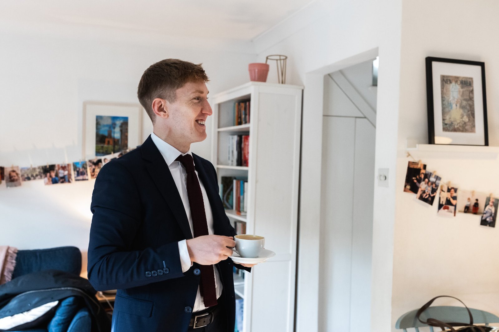 Clissold House Wedding photography for intimate London wedding in Autumn