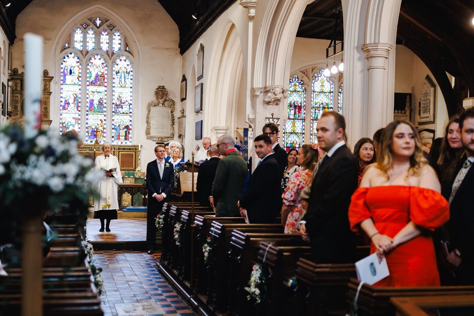 North & Central London wedding at St Monken Hadley church and The Brewery Barbican