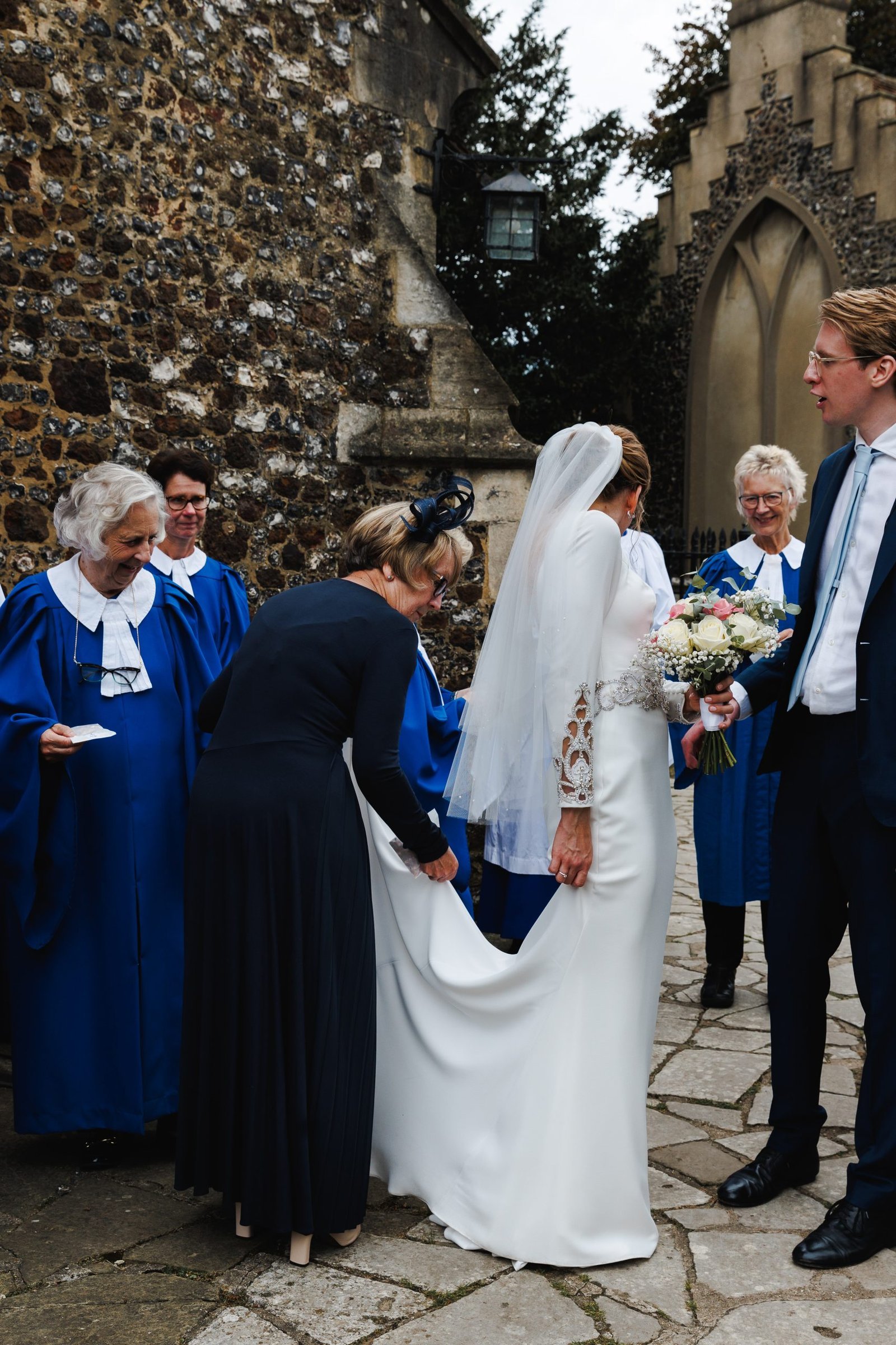 North & Central London wedding at St Monken Hadley church and The Brewery Barbican