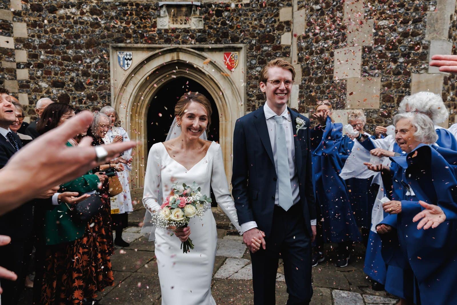 North & Central London wedding at St Monken Hadley church and The Brewery Barbican
