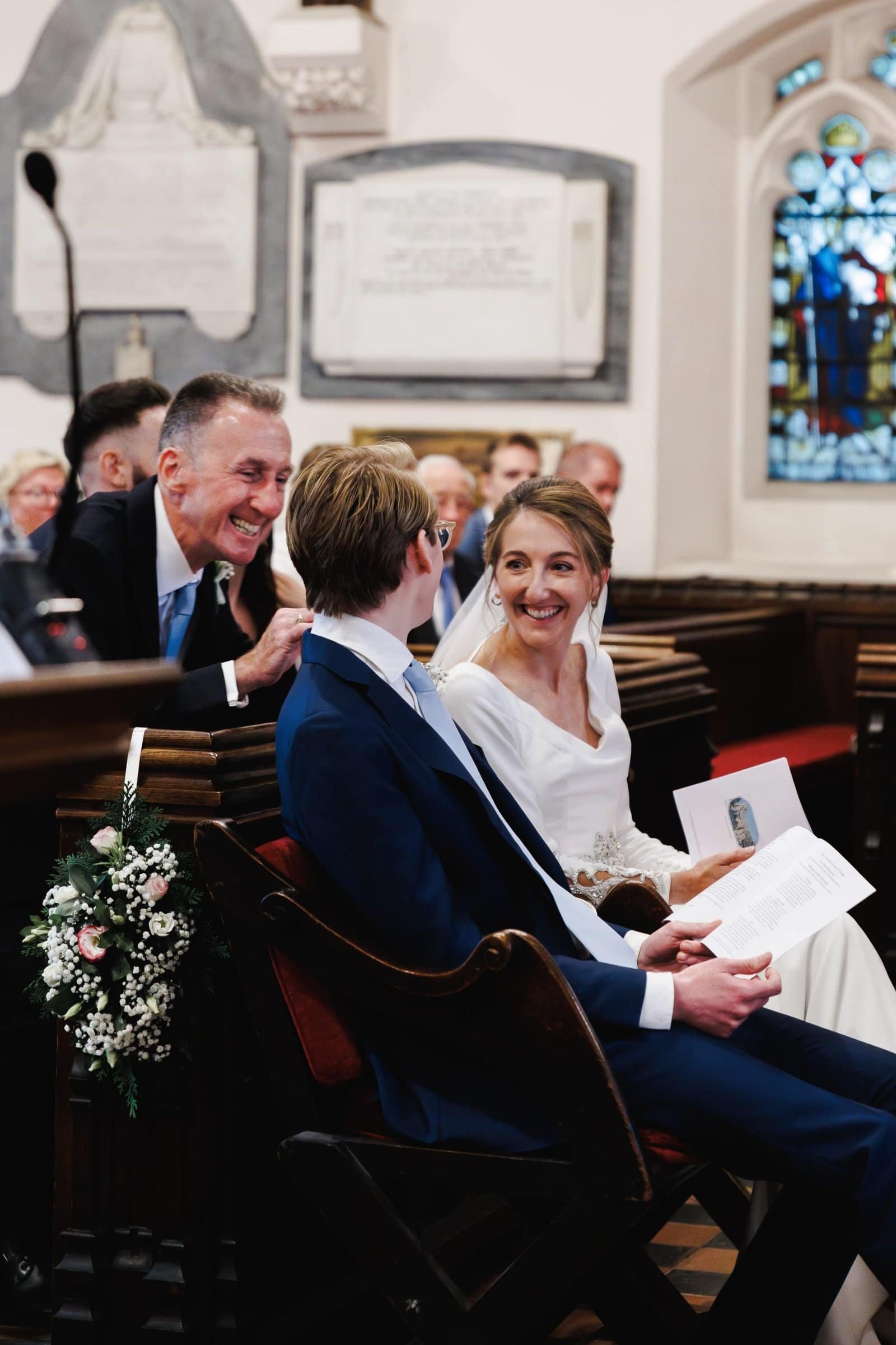 North & Central London wedding at St Monken Hadley church and The Brewery Barbican