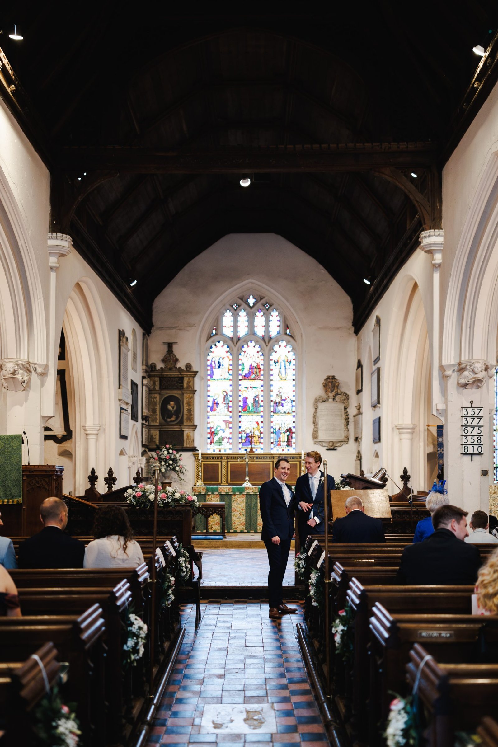 North & Central London wedding at St Monken Hadley church and The Brewery Barbican
